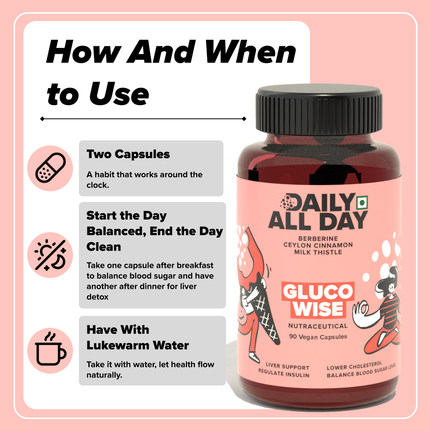 Daily All Day Gluco Wise