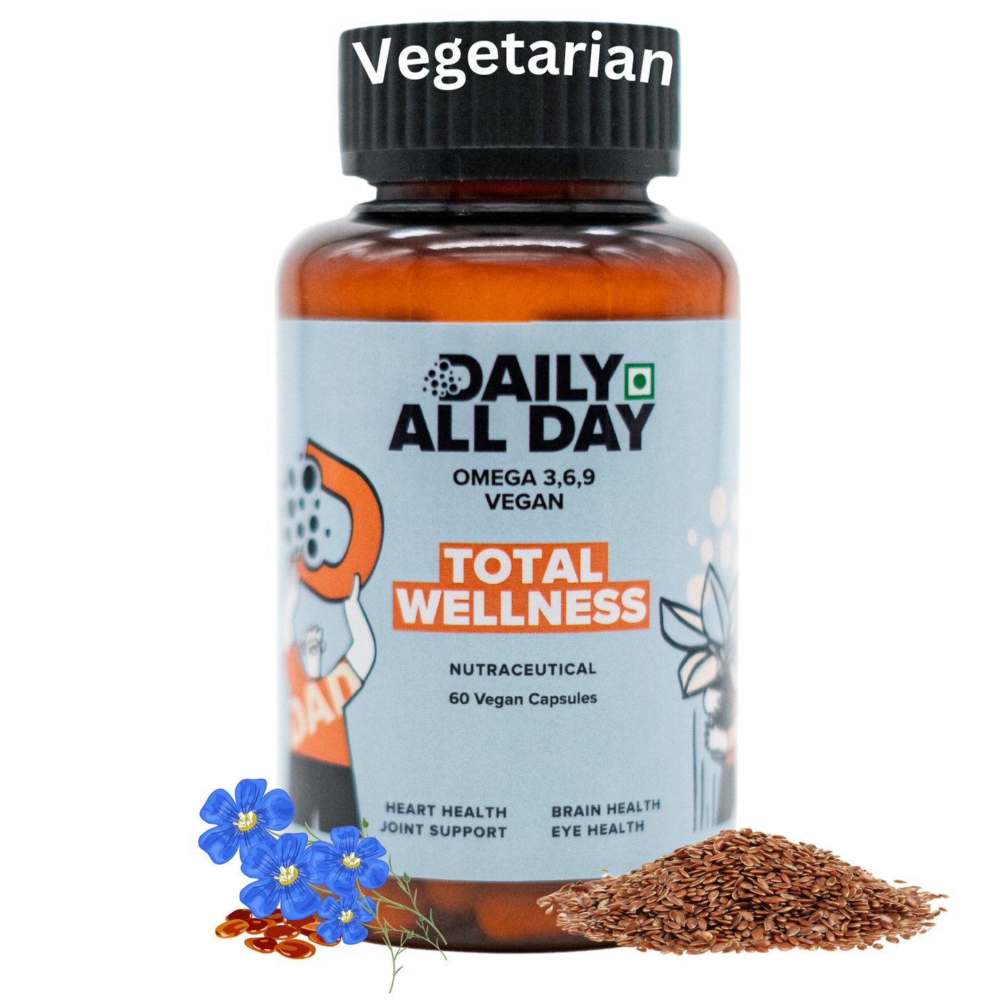 Daily All Day Total Wellness Omega 3 6 9